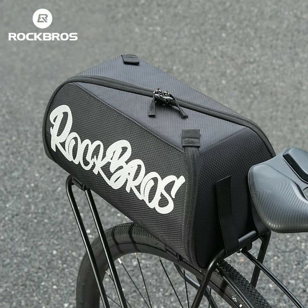 ROCKBROS one-piece bike rear rack bag for commuting and touring