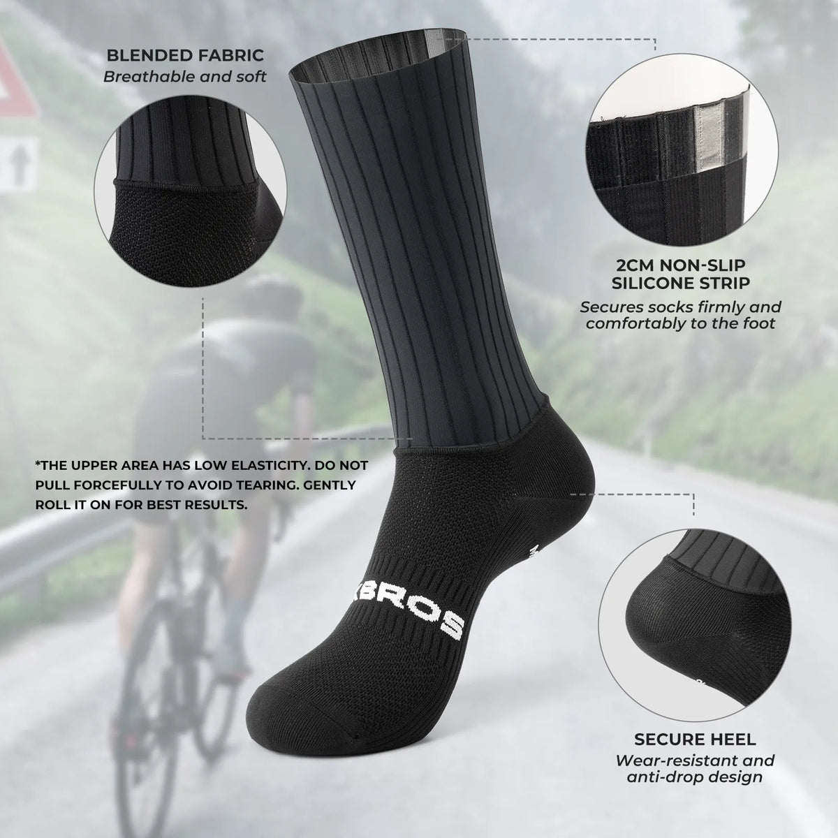 Performance Aero Compression Cycling Socks