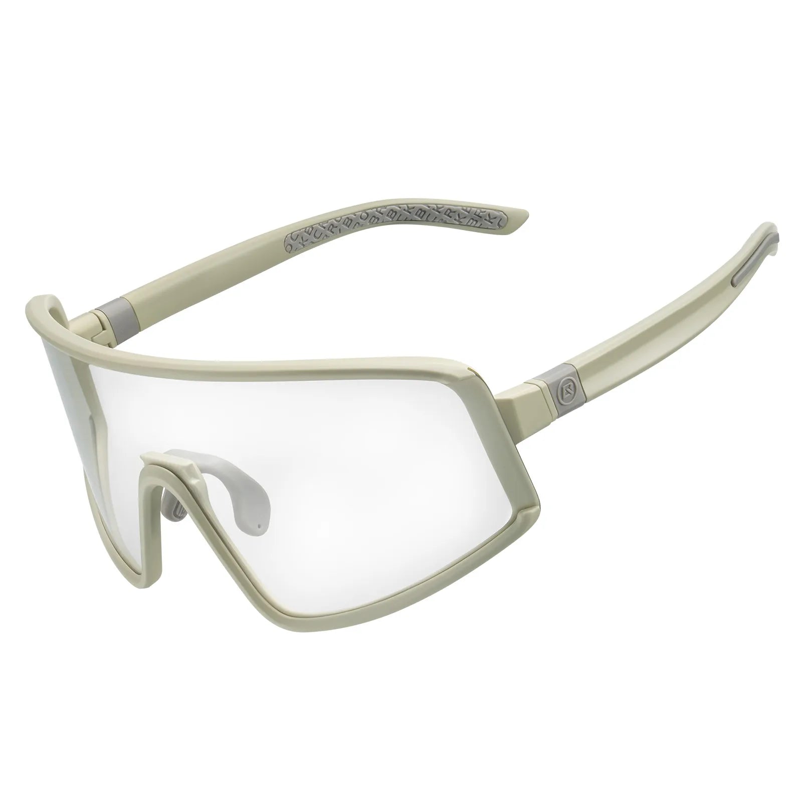 ROCKBROS lightweight photochromic sports sunglasses for cycling and hiking with UV400 protection
#Color_Lvory (Anti-fog lens)