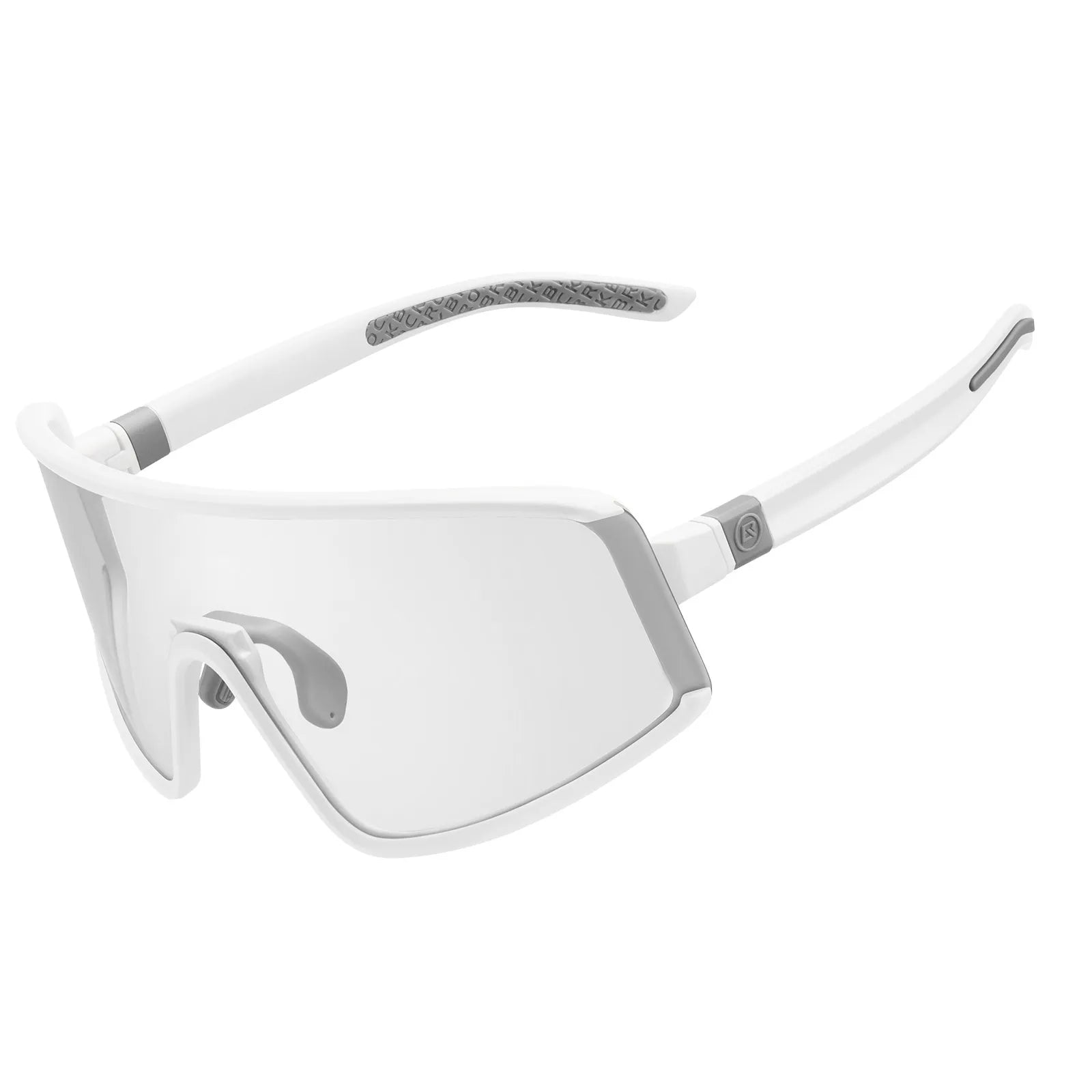 ROCKBROS lightweight photochromic sports sunglasses for cycling and hiking with UV400 protection
#Color_White (Anti-fog lens)