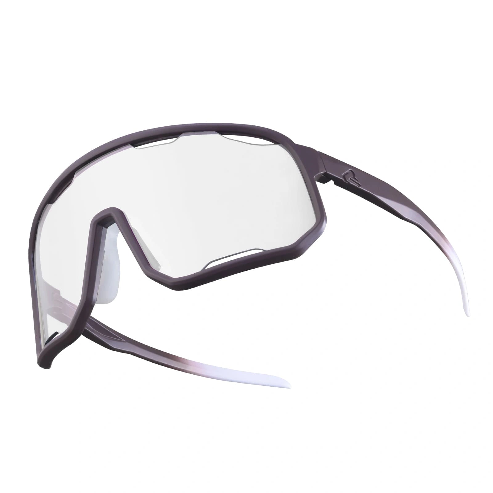 ROCKBROS Windproof Photochromic Cycling Sunglasses with UV400 Lenses and Lightweight TR90 Frame
#Color_Cardamom Purple / Clear Photochromic Anti-Fog