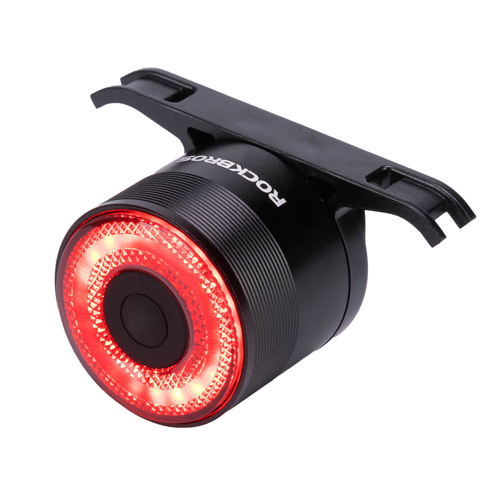 ROCKBROS smart bike tail light with brake sensing and IPX6 waterproof design