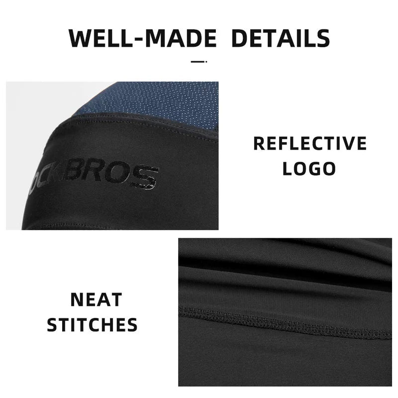 ROCKBROS Quick-Dry Cycling Cap Under Helmet with Sweat-Wicking Breathable Fabric
#Color_Blue