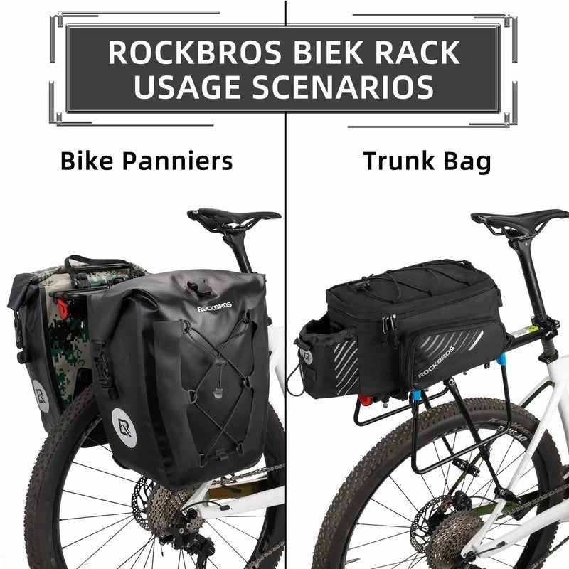ROCKBROS quick release rear bike rack for mountain bikes