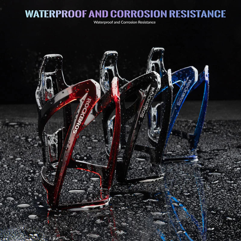 ROCKBROS Rear Saddle Bottle Cage Bundle for Dual Hydration Setup