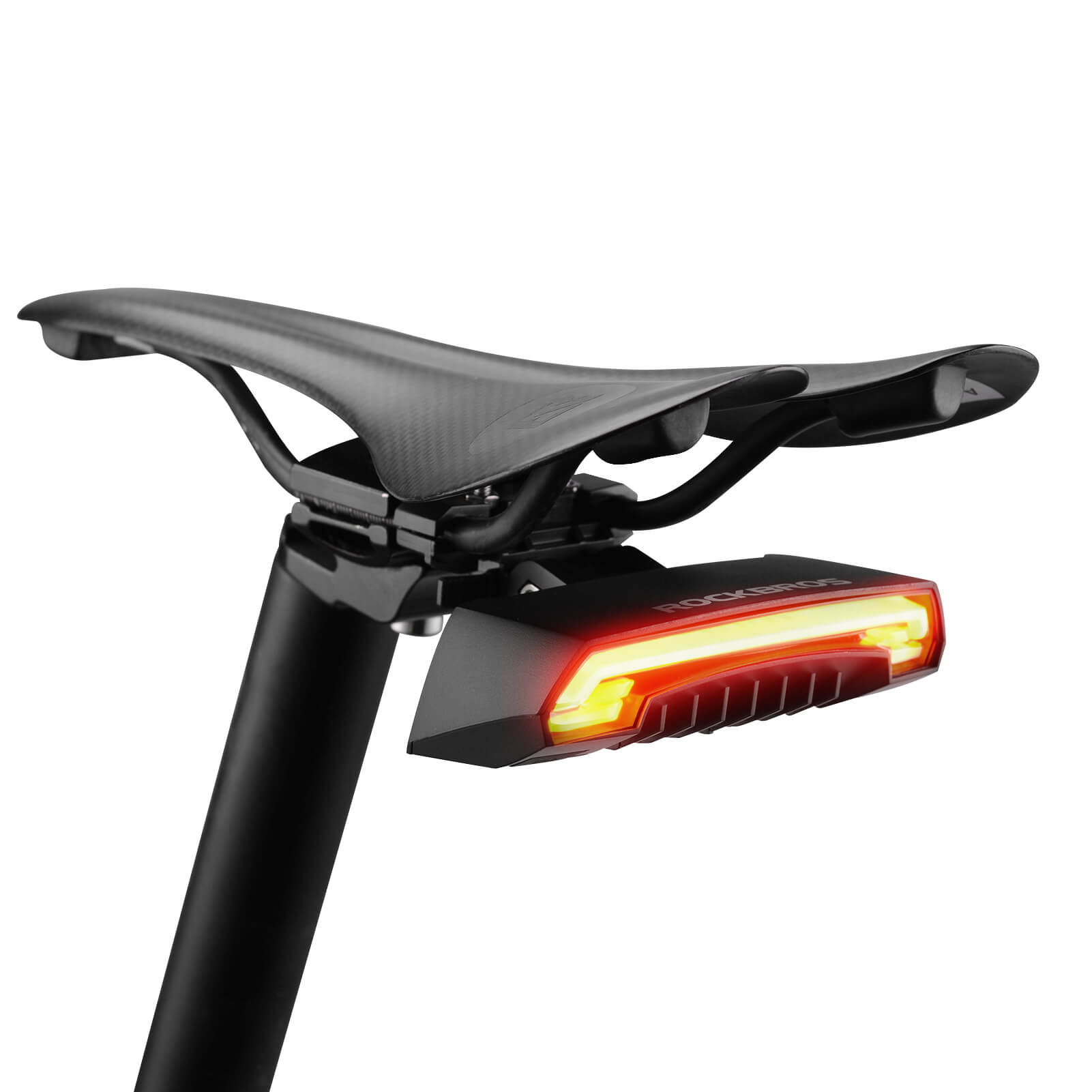 ROCKBROS Smart Bike Tail Light with Remote Turn Signals & Laser