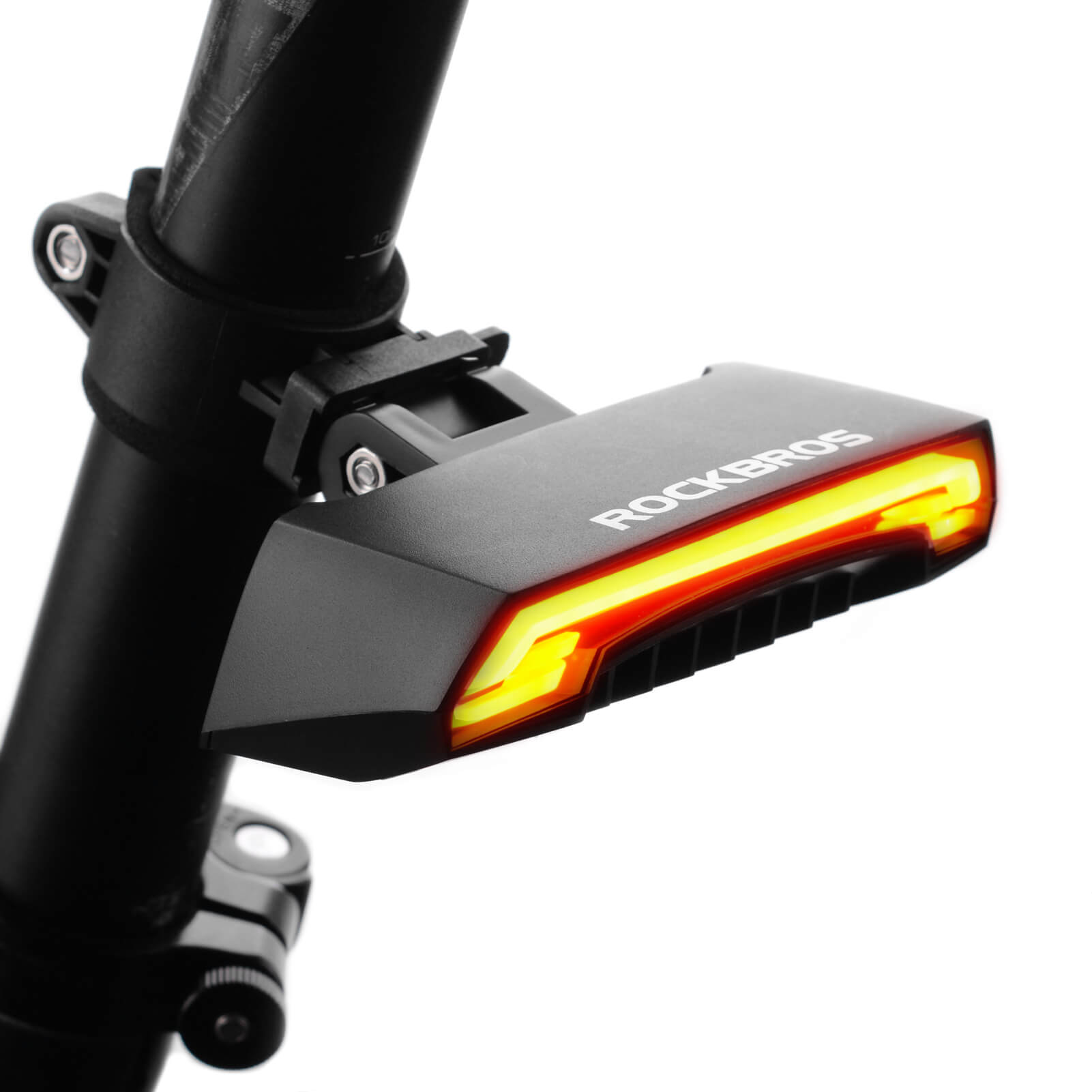 ROCKBROS Smart Bike Tail Light with Remote Turn Signals & Laser