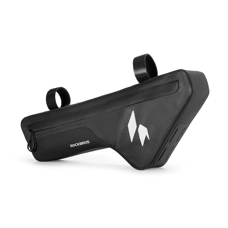 ROCKBROS RideMate bike down tube bag with 1.9 liter capacity for cycling storage