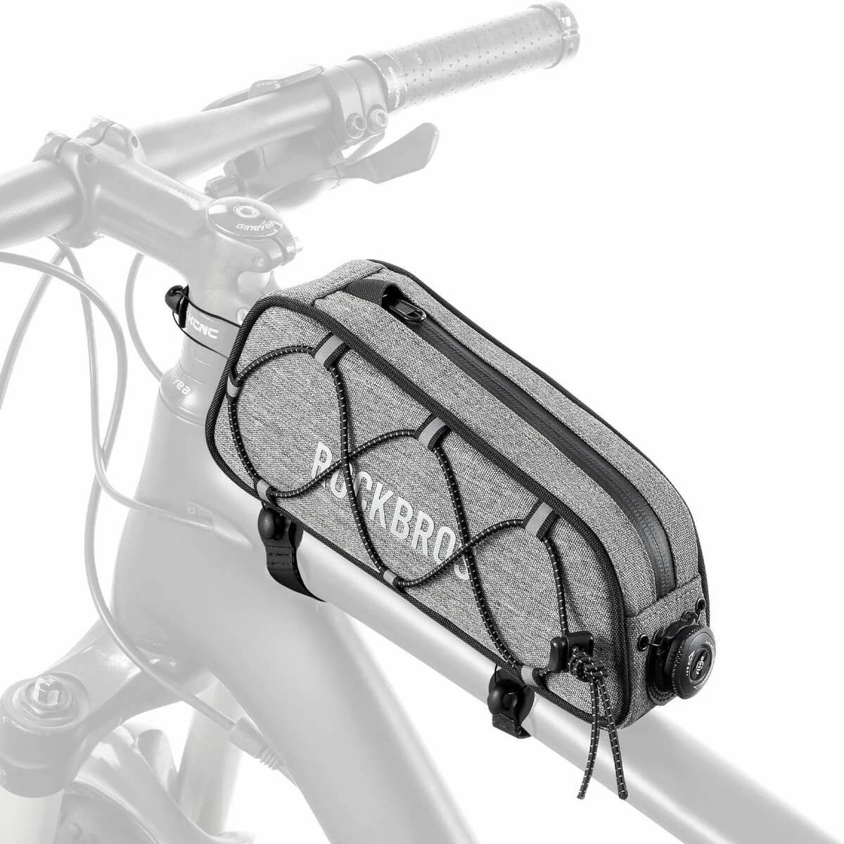 ROCKBROS Road To Sky Bicycle Top Tube Frame Bag 0.7L
#Color_Gray