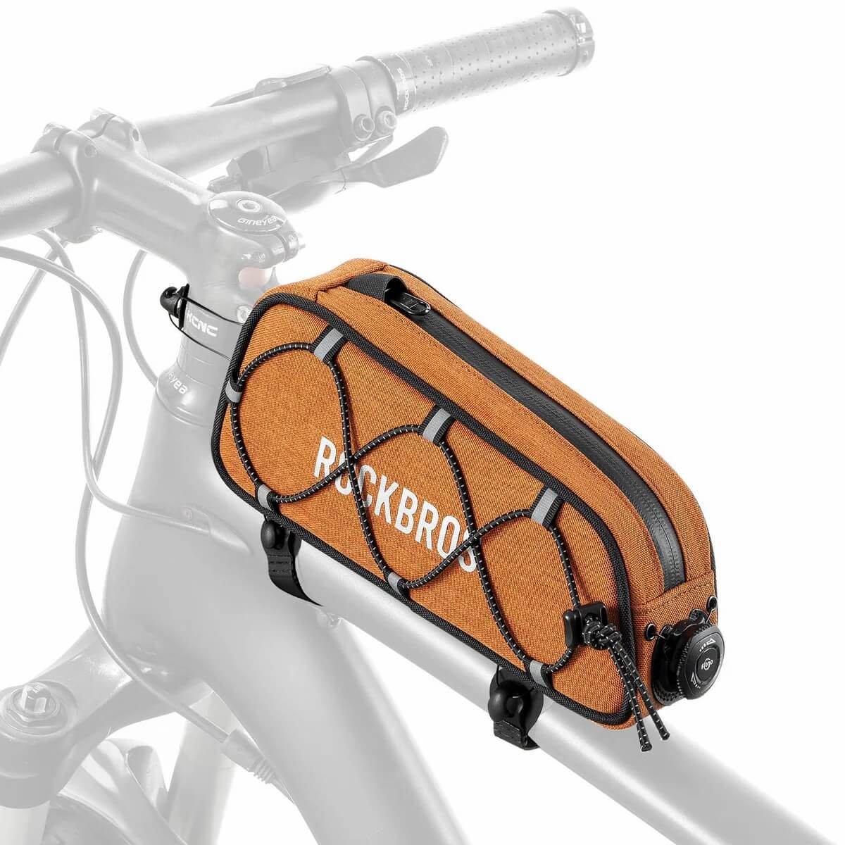 ROCKBROS Road To Sky Bicycle Top Tube Frame Bag 0.7L
#Color_Orange
