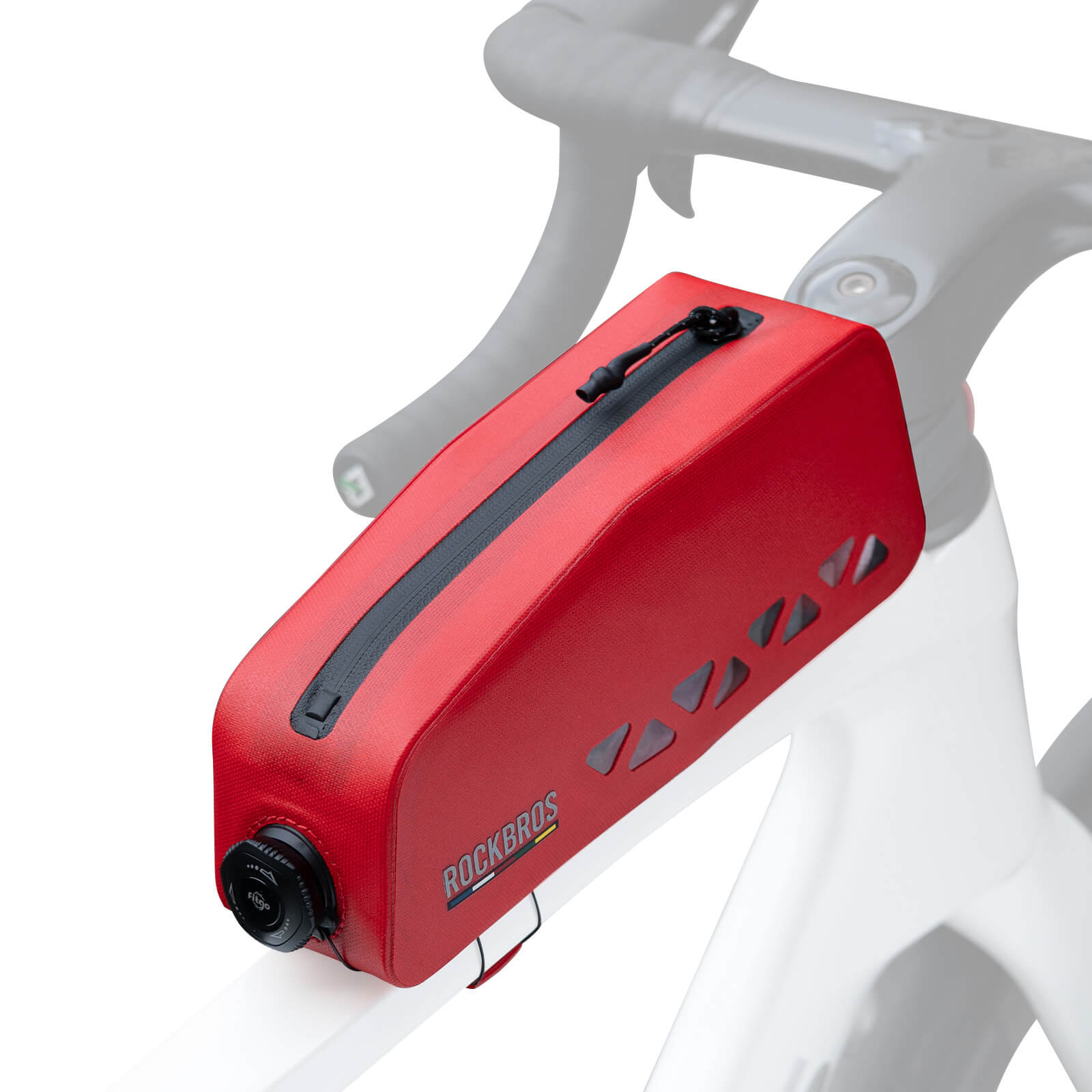 ROCKBROS Road to Sky waterproof bike frame bag 100% waterproof cycling storage
#Color_Red