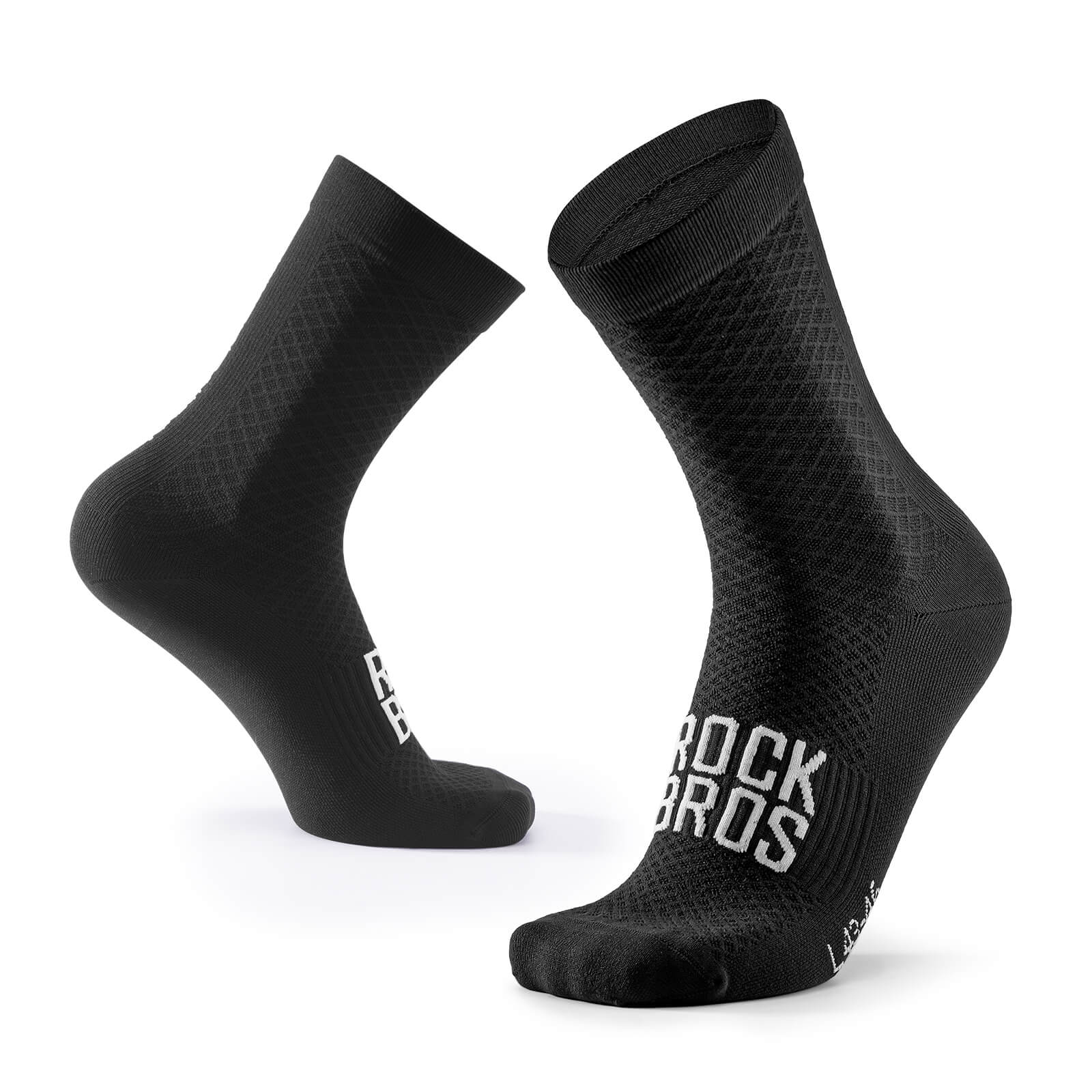 ROCKBROS ROAD TO SKY breathable cycling socks with mesh ventilation for road and mountain biking
#Color_Black