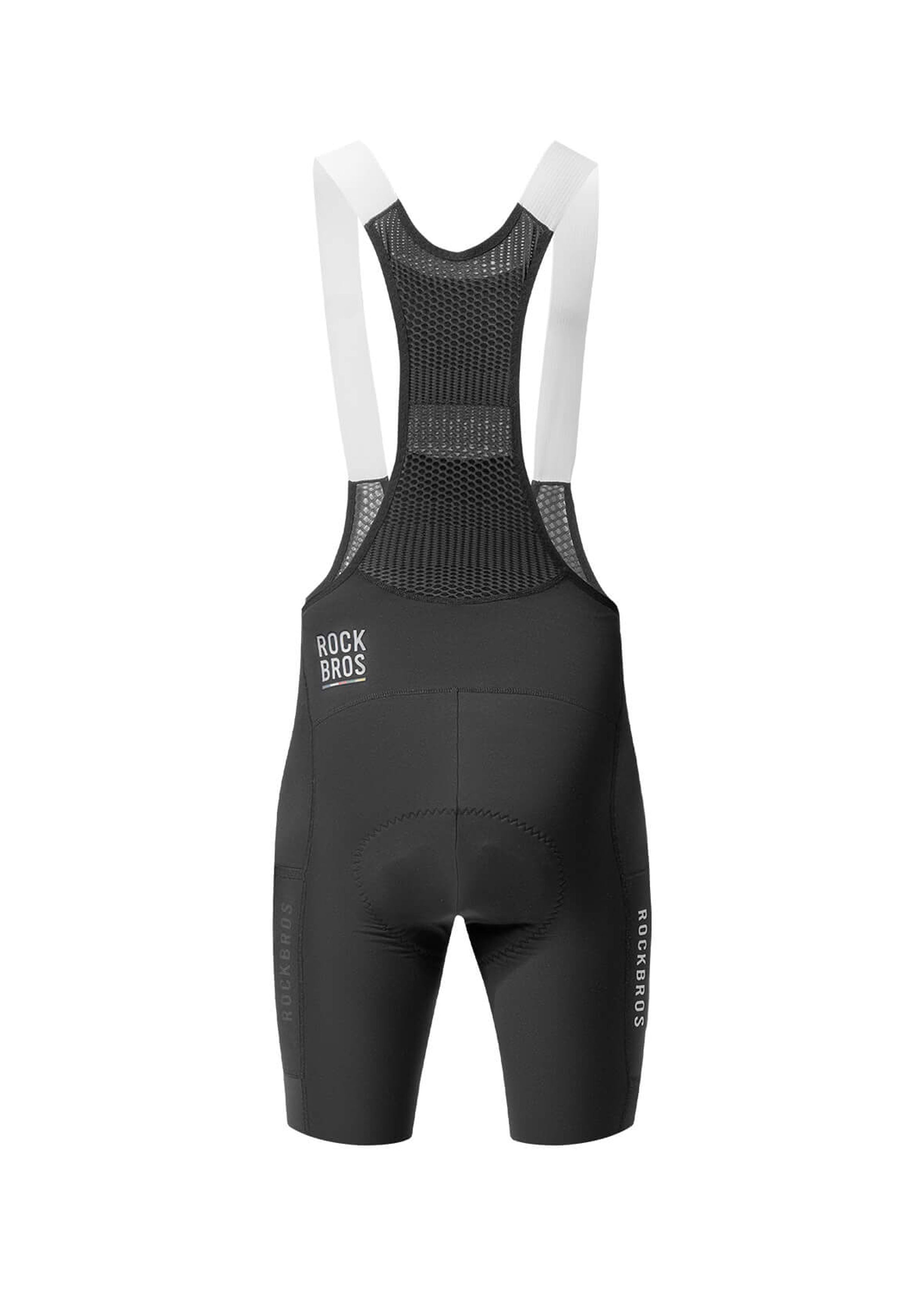 ROCKBROS Men's ROAD-TO-SKY Bib Cycling Shorts with Elastic Interface® Pad