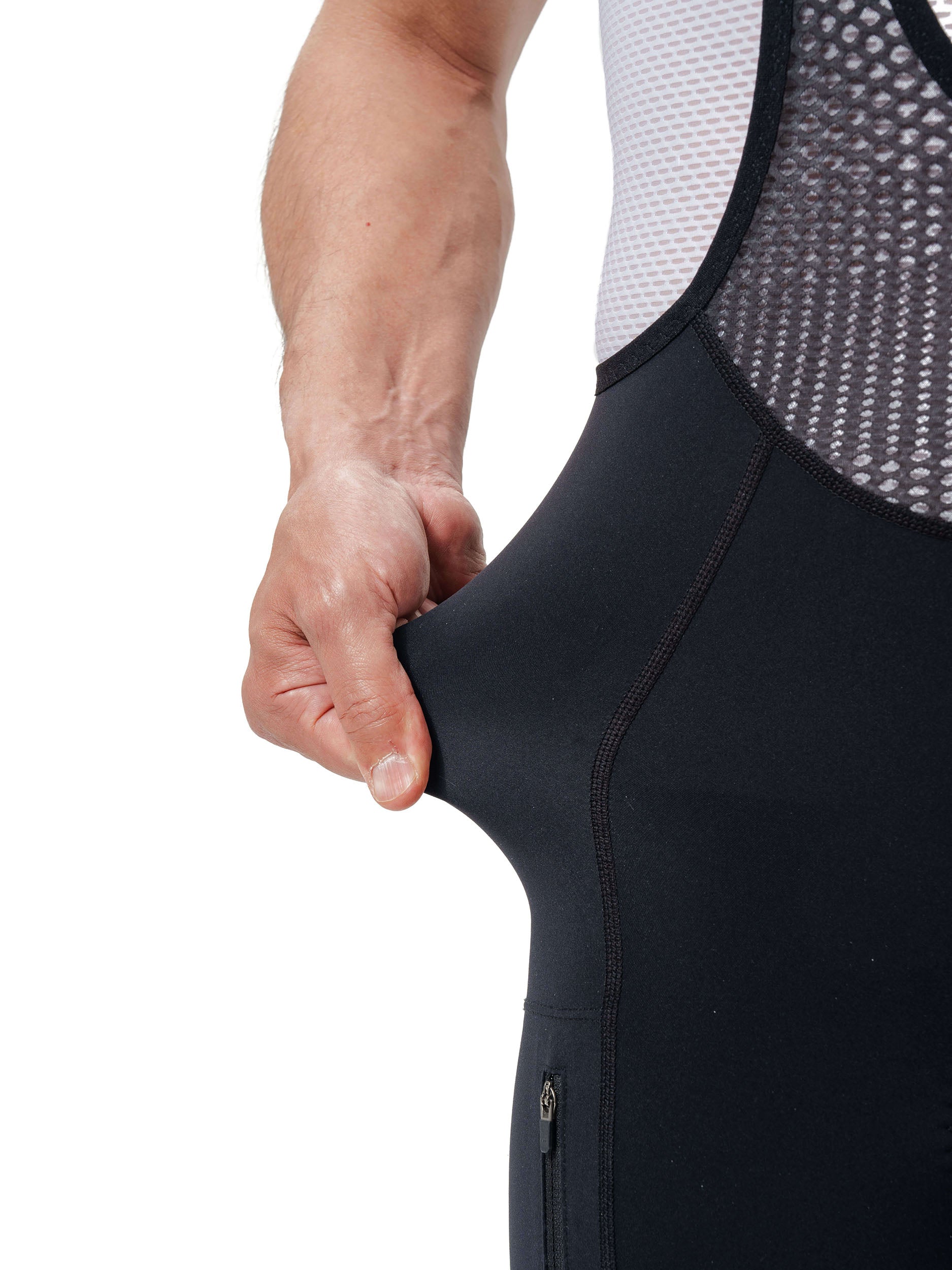 ROCKBROS Men's ROAD-TO-SKY Bib Cycling Shorts with Elastic Interface® Pad