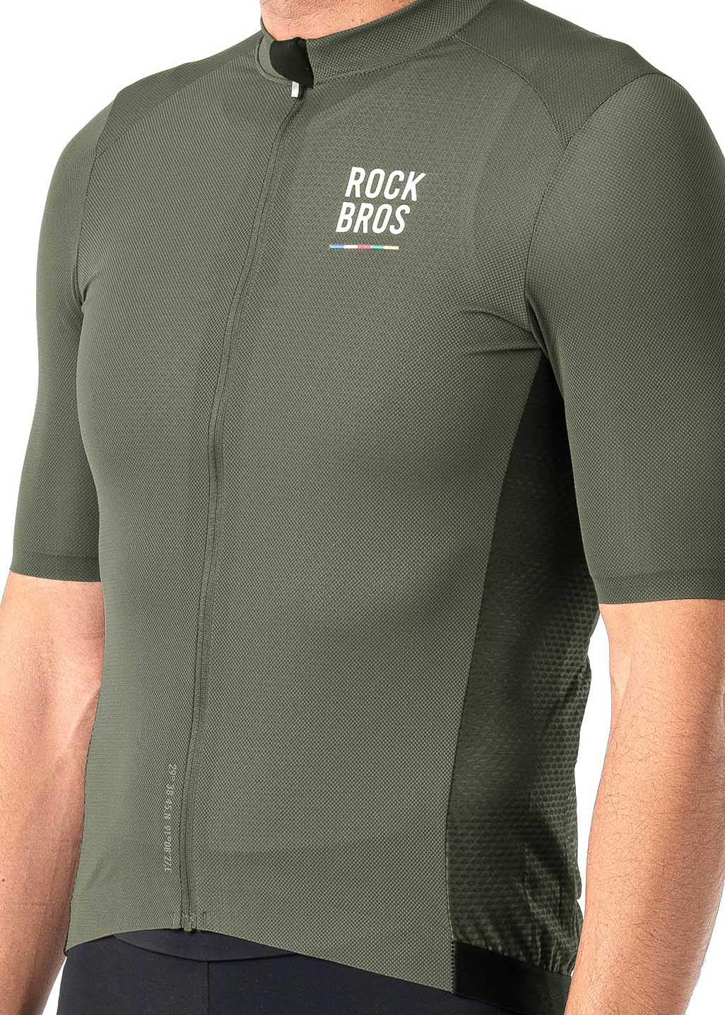 ROCKBROS ROAD-TO-SKY men’s cycling short-sleeved jersey
#Color_Army Green