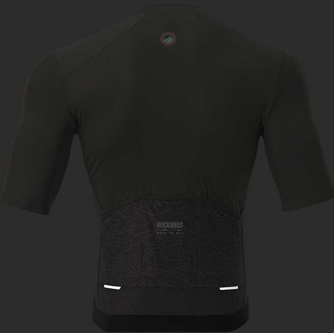 RockBros ROAD-TO-SKY men’s cycling jersey detail view