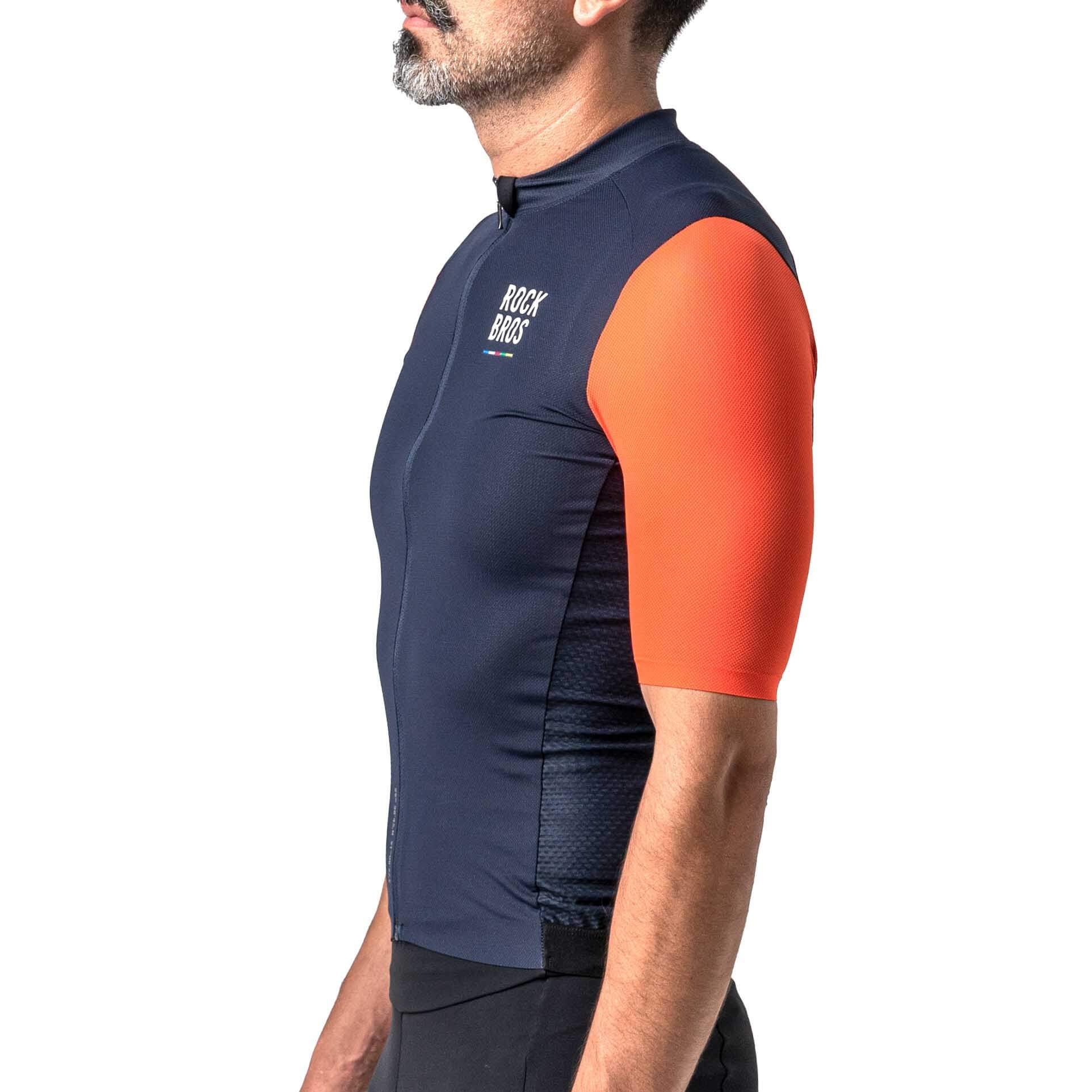 RockBros ROAD-TO-SKY men’s cycling jersey detail view