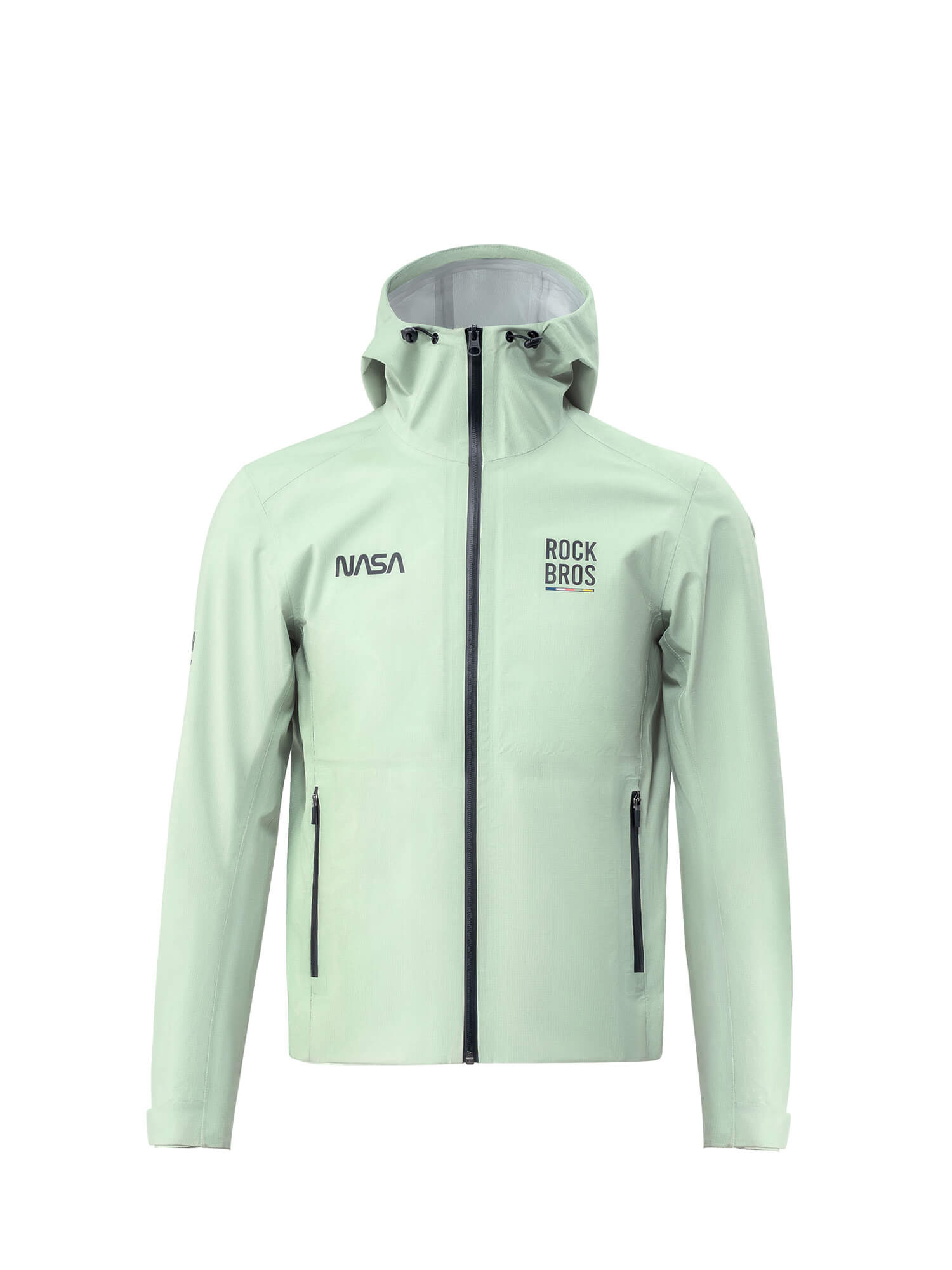 ROCKBROS ROAD-TO-SKY unisex waterproof cycling rain jacket, windproof bike coat for commuting and outdoor riding
#Color_Green