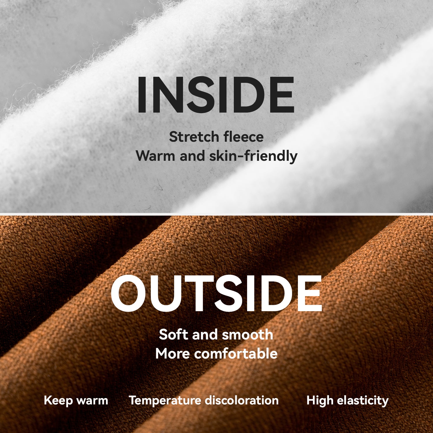 ROCKBROS thermochromic fleece balaclava with color-changing fabric for winter cycling