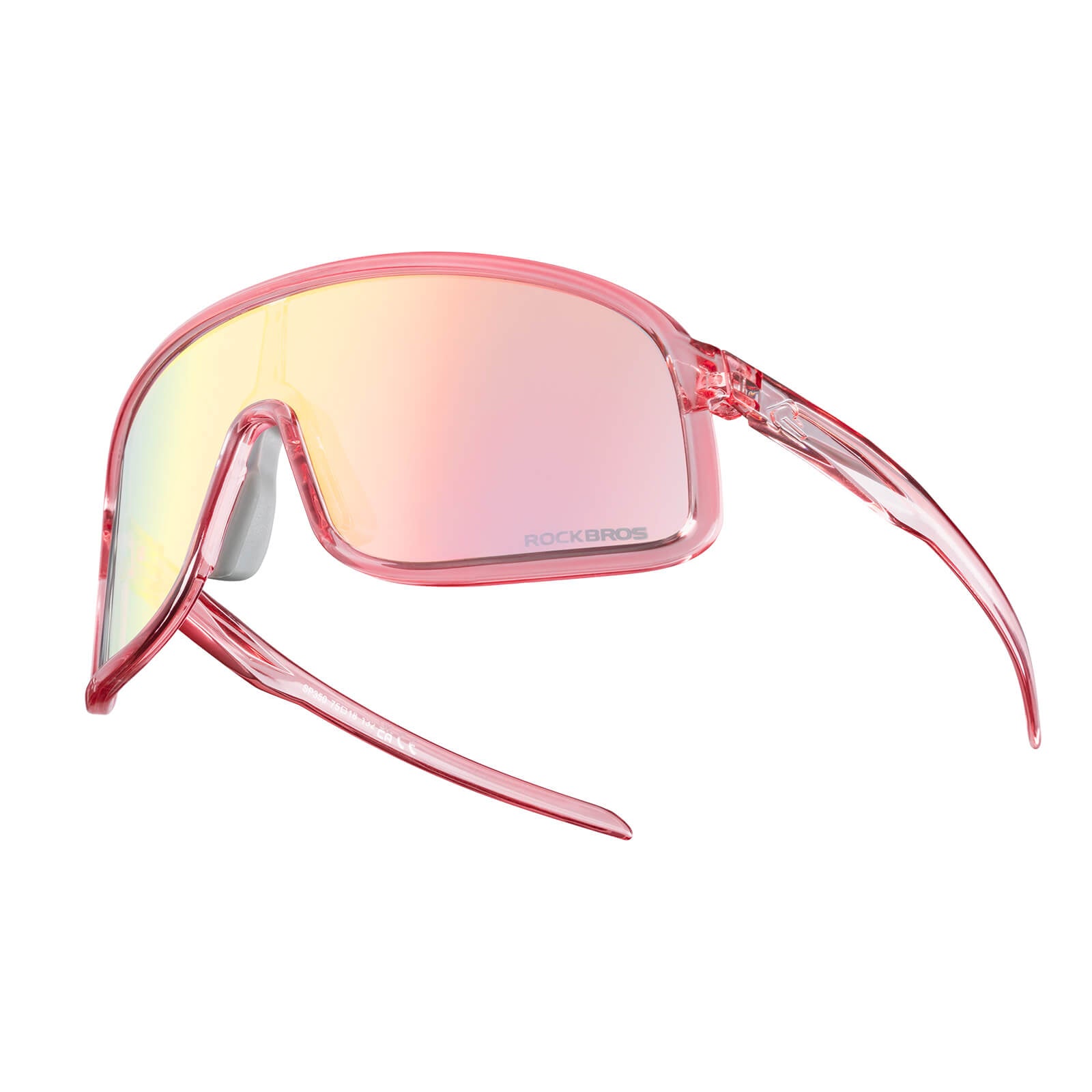 ROCKBROS SP350 photochromic cycling glasses in red color
#Color_Red