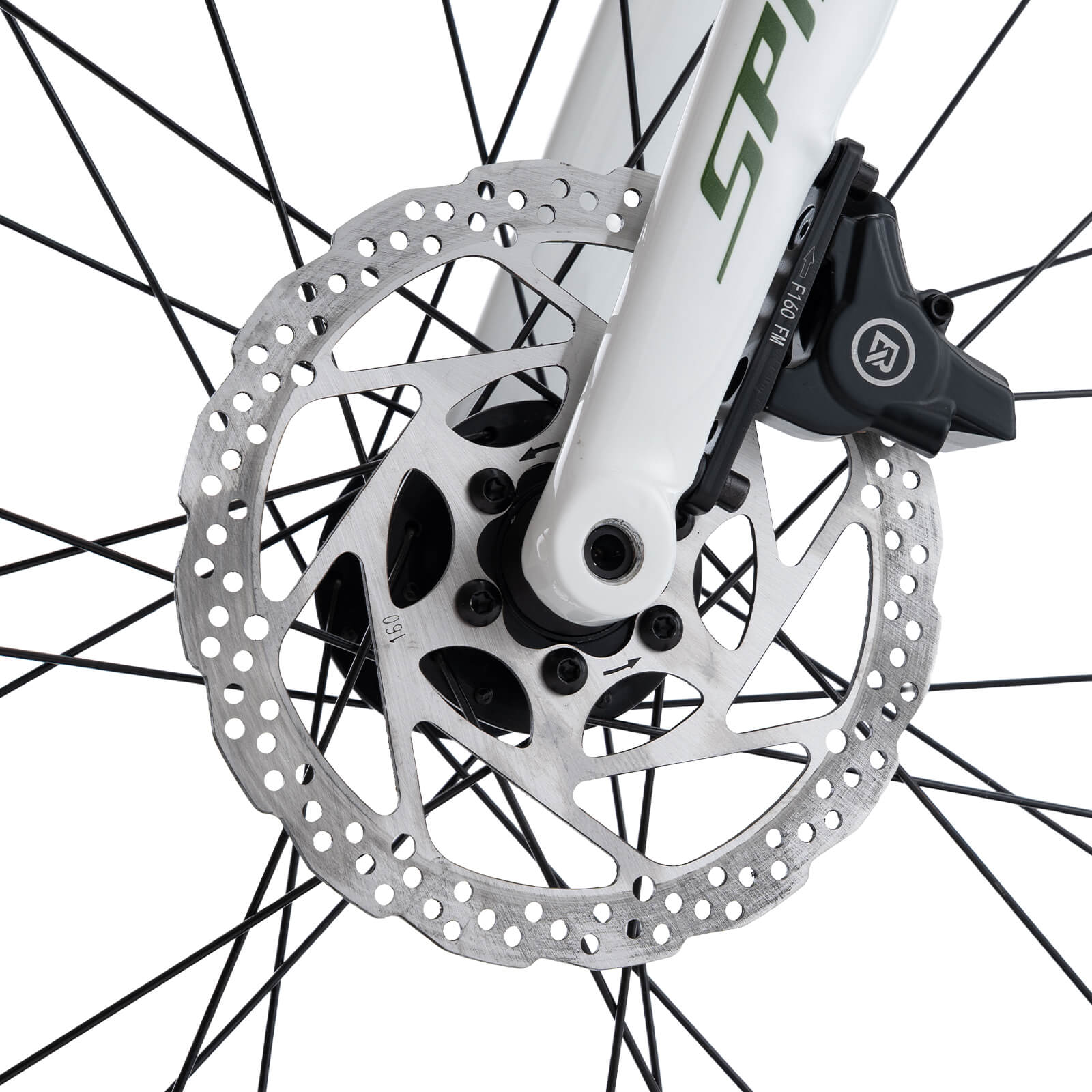 ROCKBROS SPINP2M flat bar road bike with lightweight aluminum frame and Shimano drivetrain for commuting and beginner riders
#Color_Green