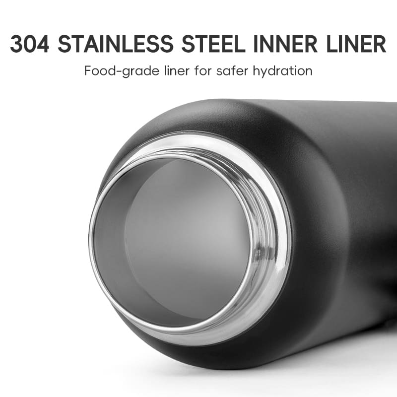 ROCKBROS Insulated Portable Stainless Steel Water Bottle for Cycling and Outdoor Use