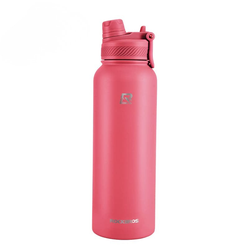 ROCKBROS Insulated Portable Stainless Steel Water Bottle for Cycling and Outdoor Use
#Color_Red