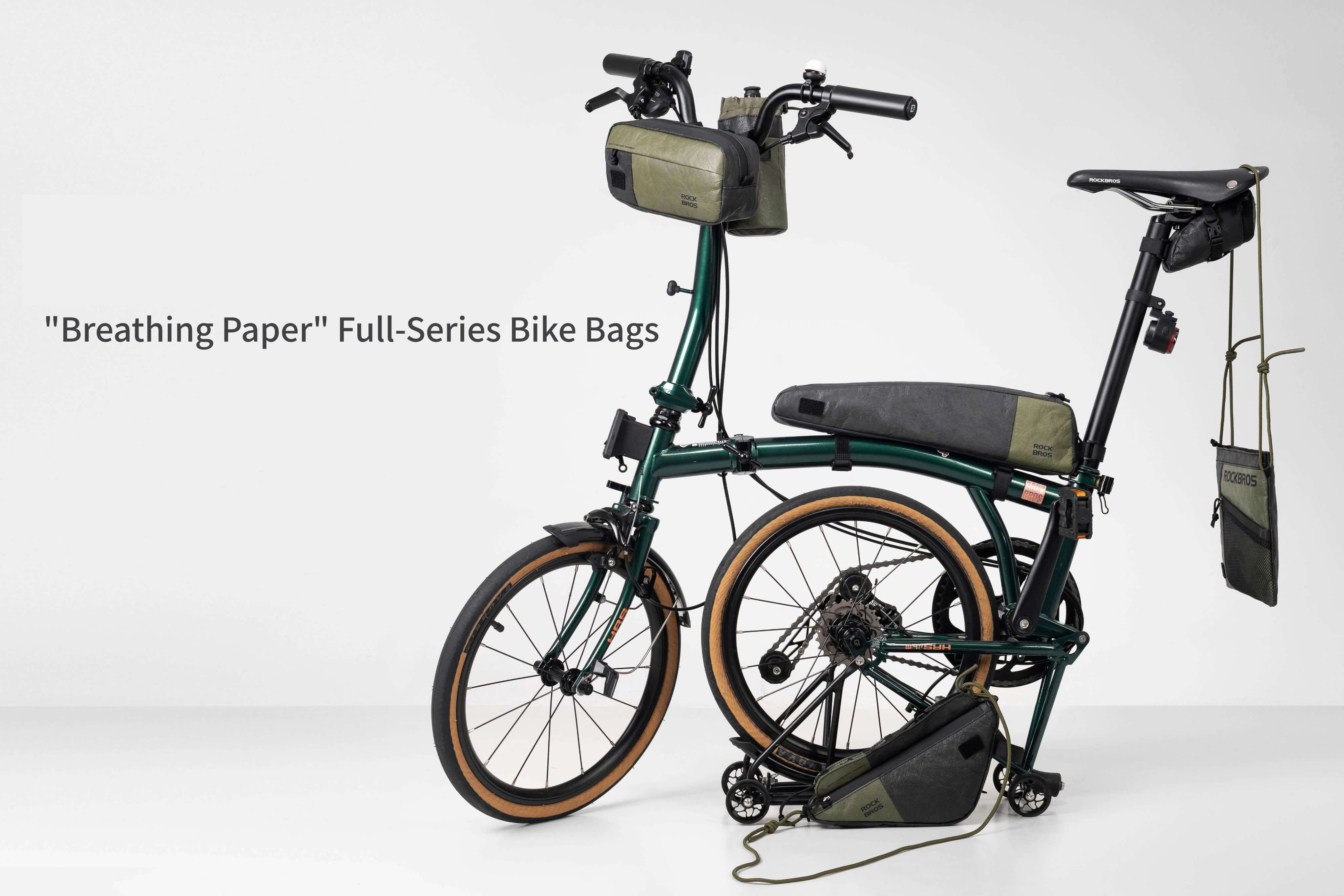 Eco-friendly bike bag made from Disen Paper Material