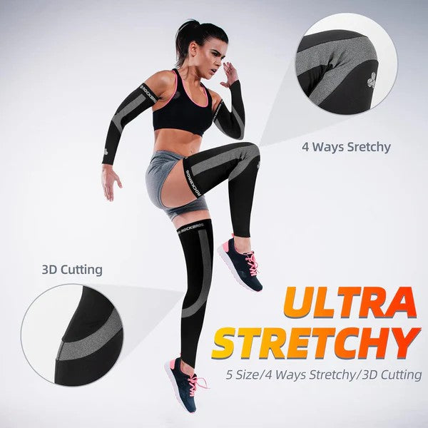 ROCKBROS Thermal Cycling Leg Warmers for winter cycling, running, and outdoor sports