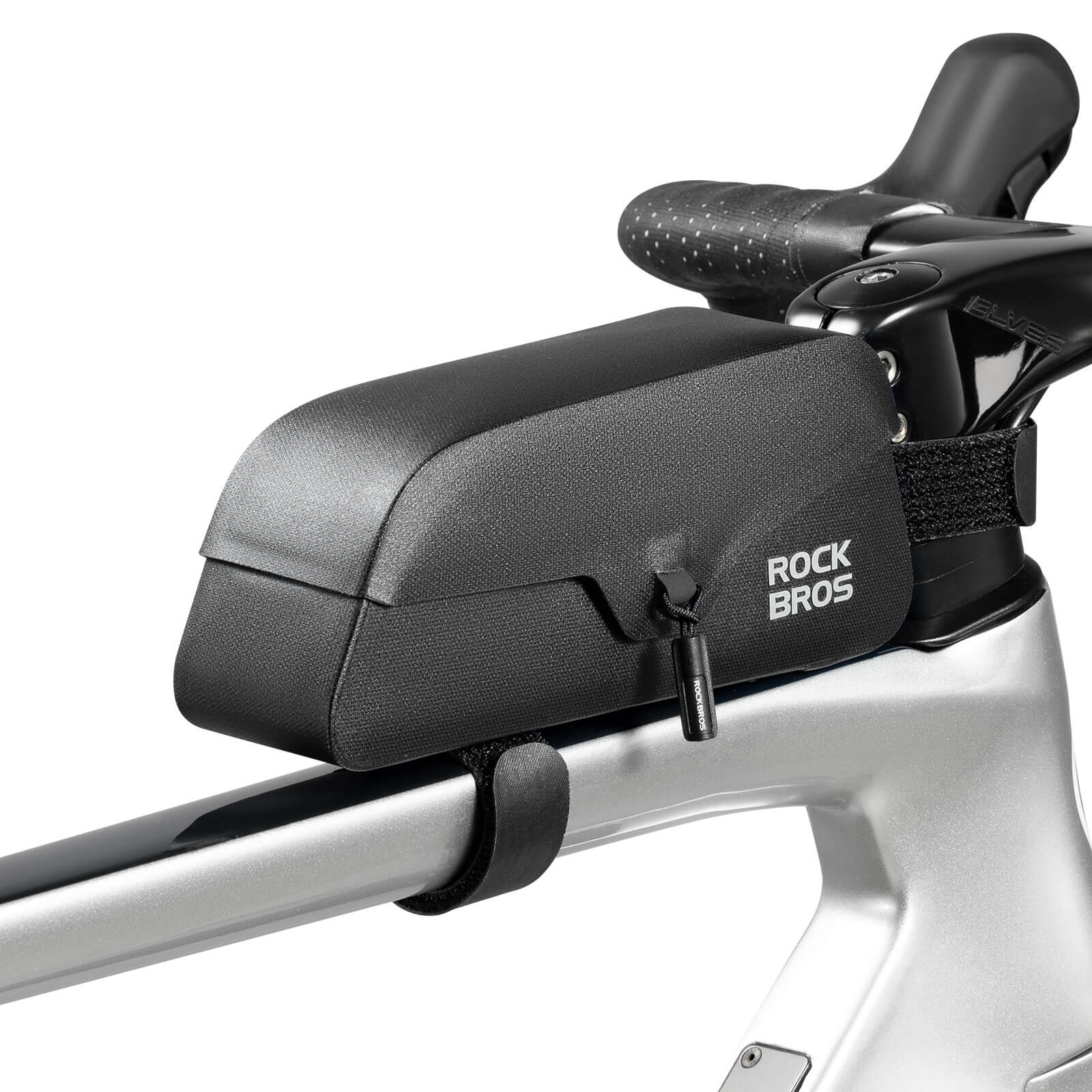 ROCKBROS magnetic 100% waterproof top tube bike frame bag for cycling
#Color_Black