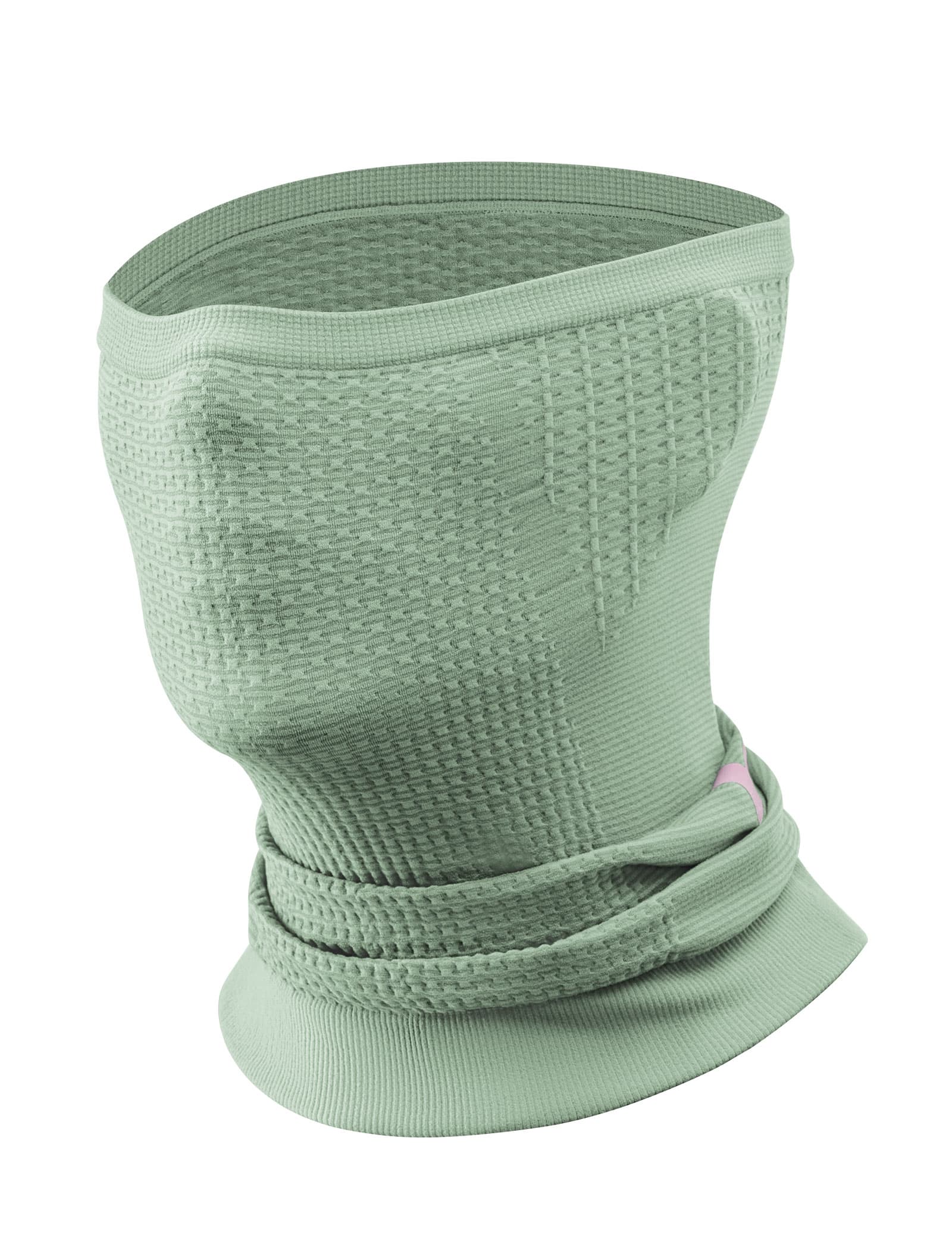 rockbros tvi womens knitted cycling neck gaiter windproof breathable warm for cycling commuting and outdoor use
#Color_Green