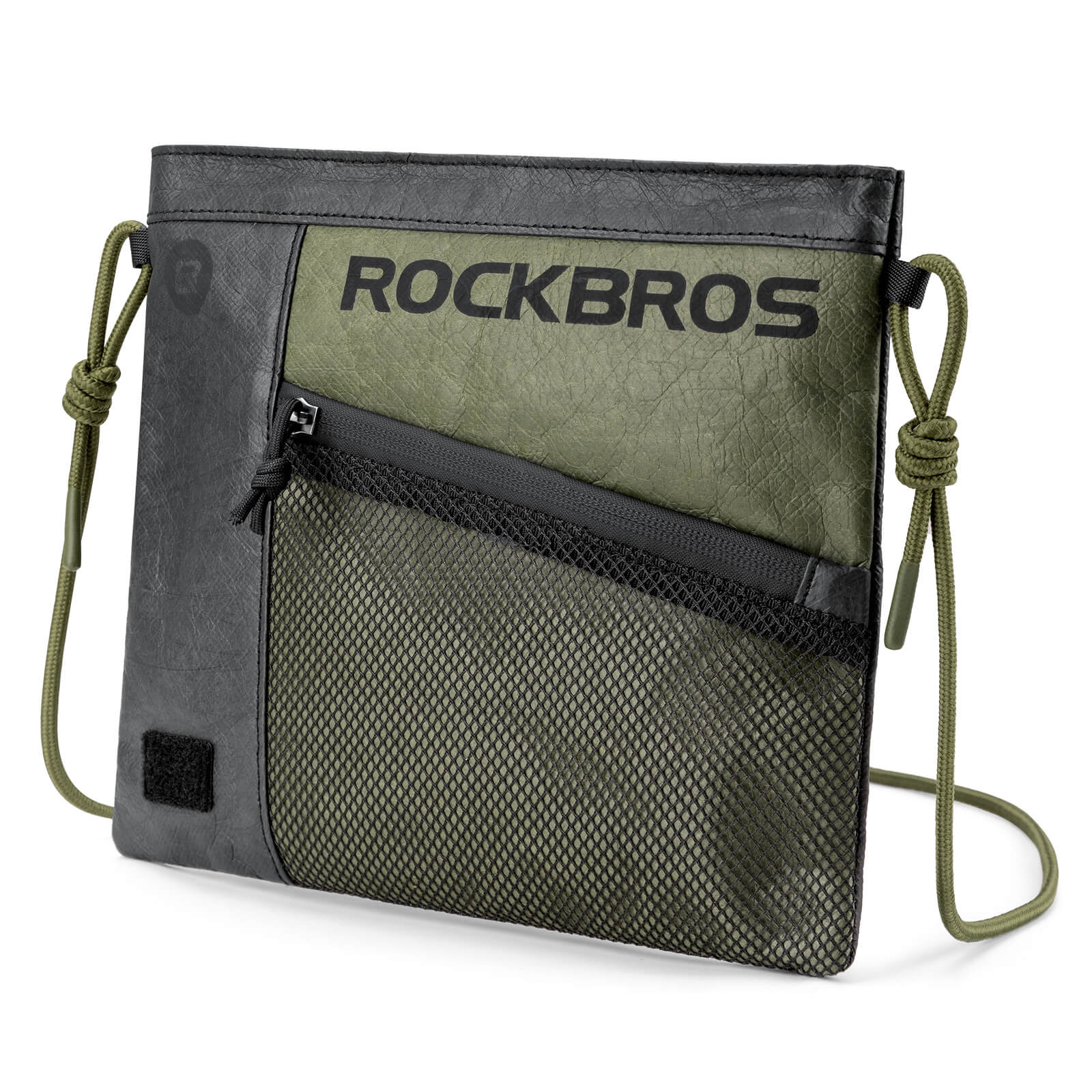 ROCKBROS Tyvek 2-in-1 bike handlebar bag and shoulder bag, 1.5L waterproof lightweight cycling bag