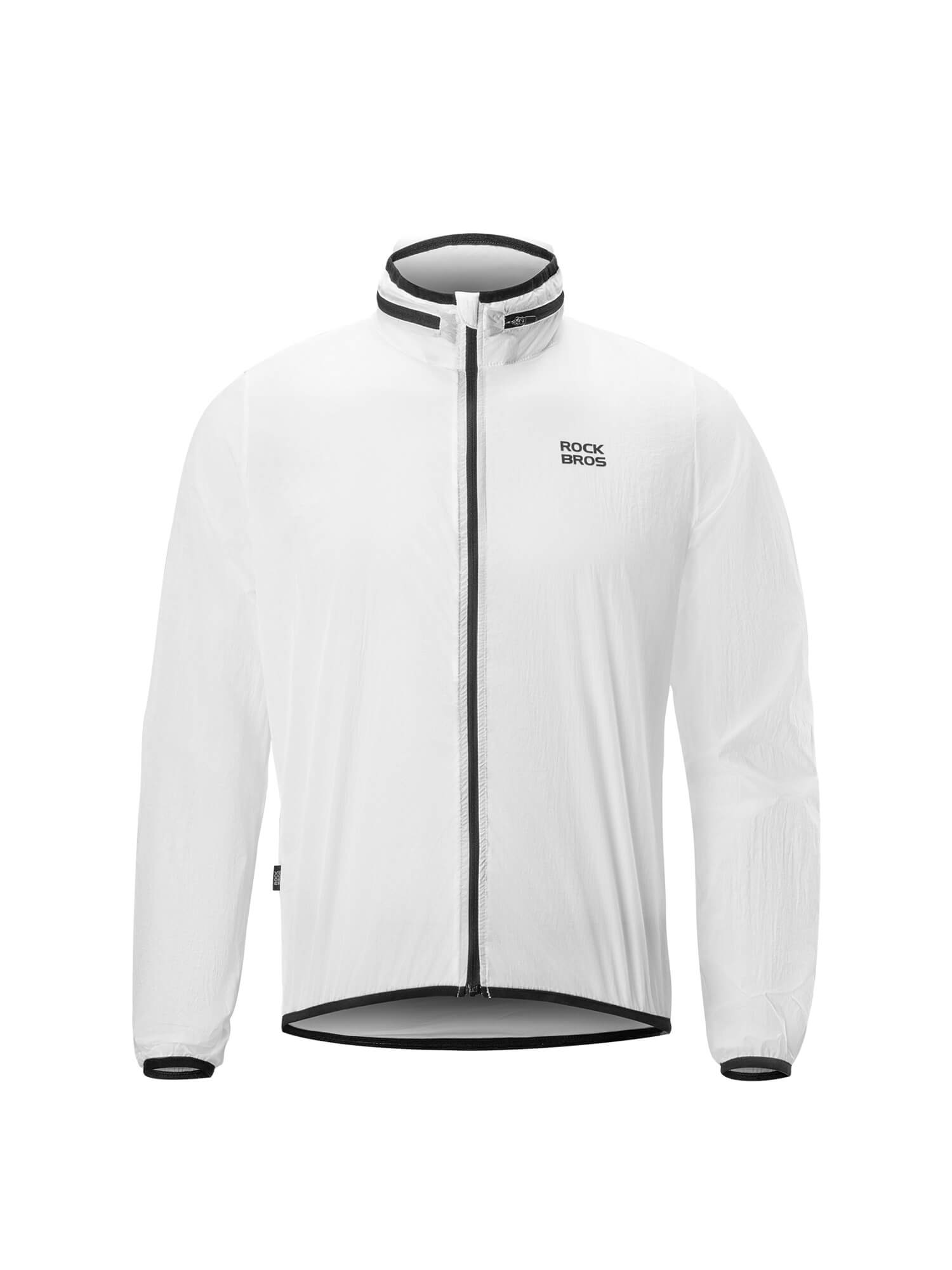 ROCKBROS Unisex Solar-Powered Glow Cycling Jacket - Lightweight Long Sleeve Bike Jacket