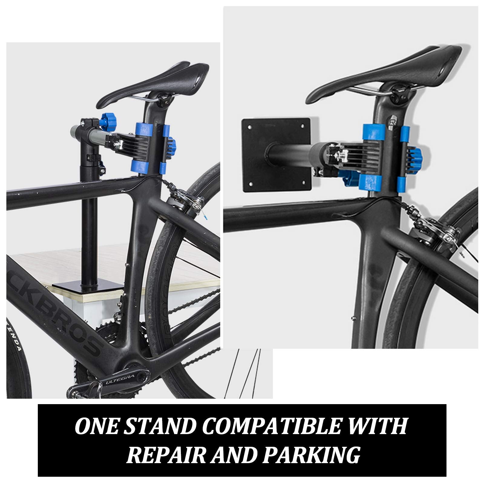 ROCKBROS wall mounted bike repair stand with foldable design
