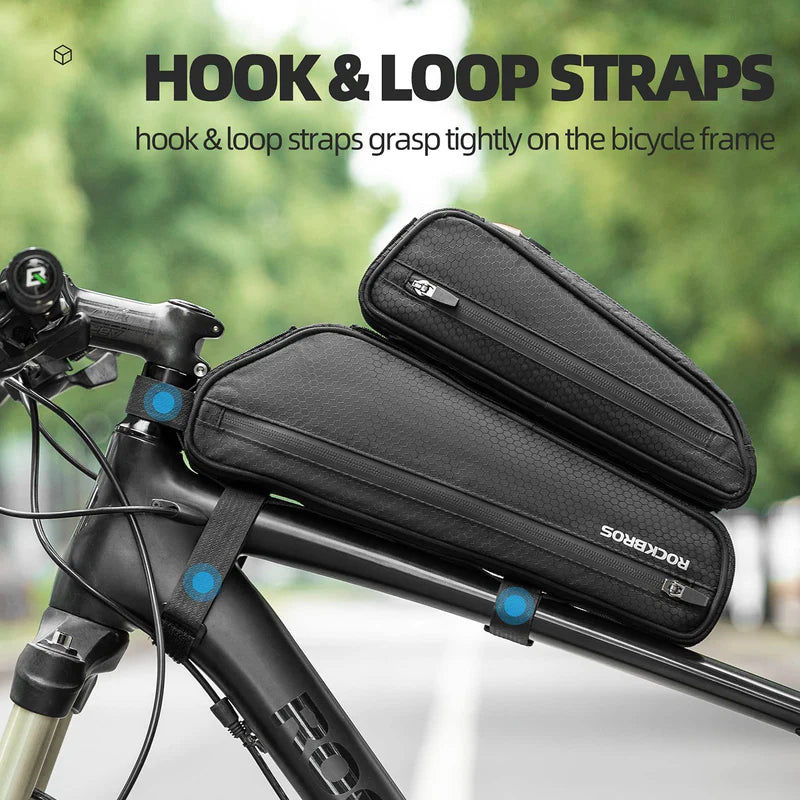 2-in-1 Bike Top Tube & Frame Bag