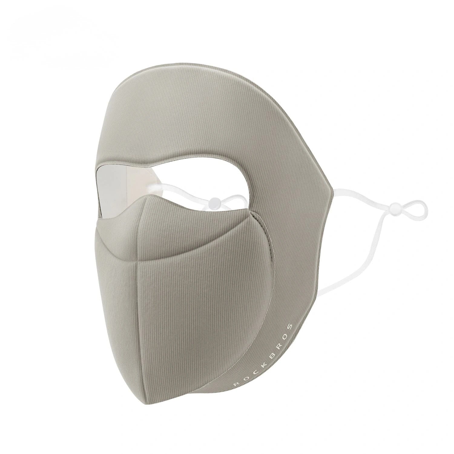 ROCKBROS Windproof Cycling Full Face Mask with Warm Breathable Fabric for Cold-Weather Outdoor Riding
#Color_Natural Beige