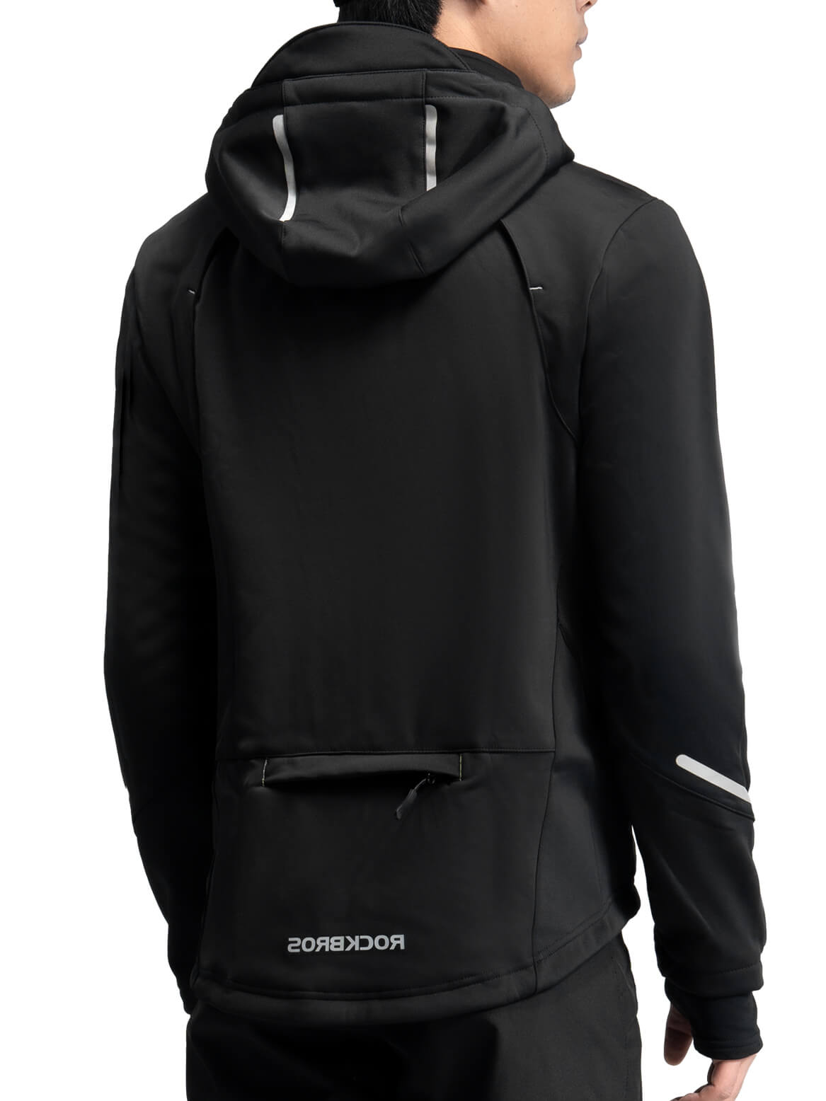 ROCKBROS Unisex Windproof Thermal Cycling Jacket for cold weather cycling, breathable and warm riding jacket