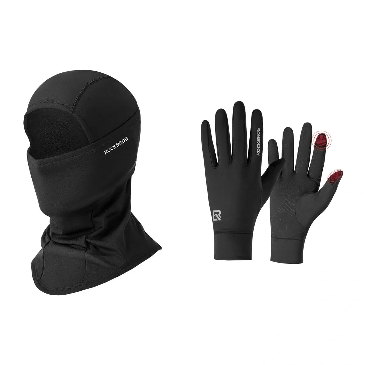 Winter Cycling Balaclava & Gloves Bundle