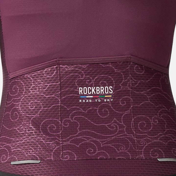 rockbros-womens-road-to-sky-long-sleeve-cycling-jersey-detail
