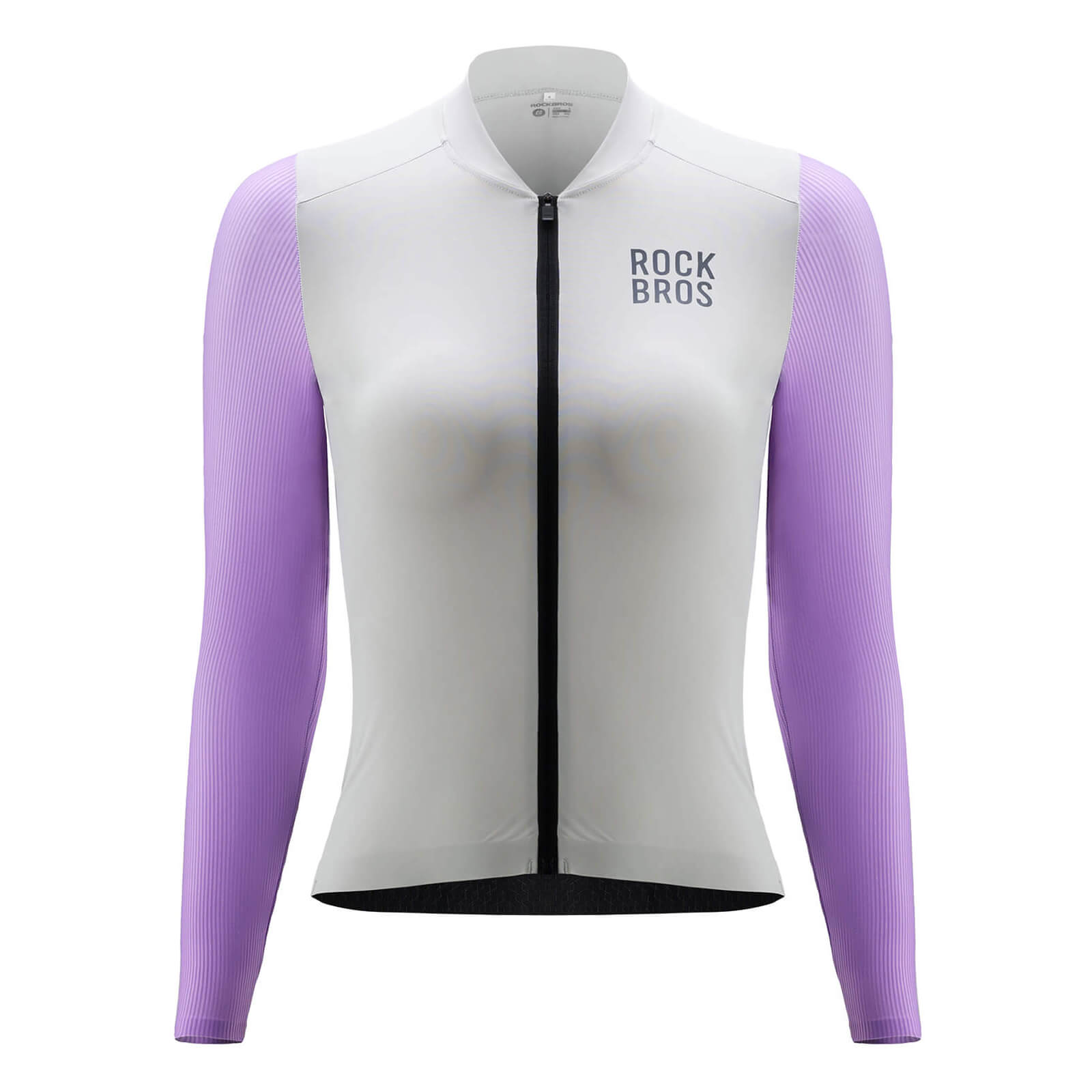 ROCKBROS women's breathable long-sleeve cycling jersey
#Color_Purple