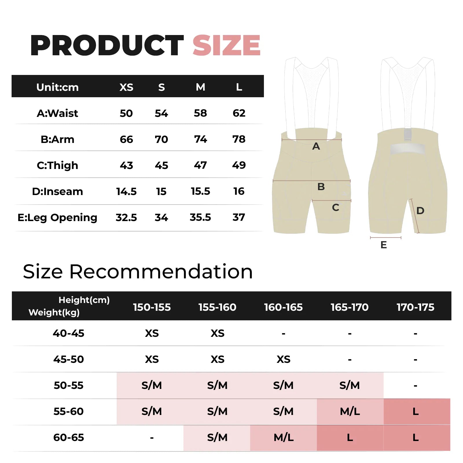 ROCKBROS women’s magnetic Clasp bib cycling shorts with high waist, padded design, and breathable quick-dry fabric