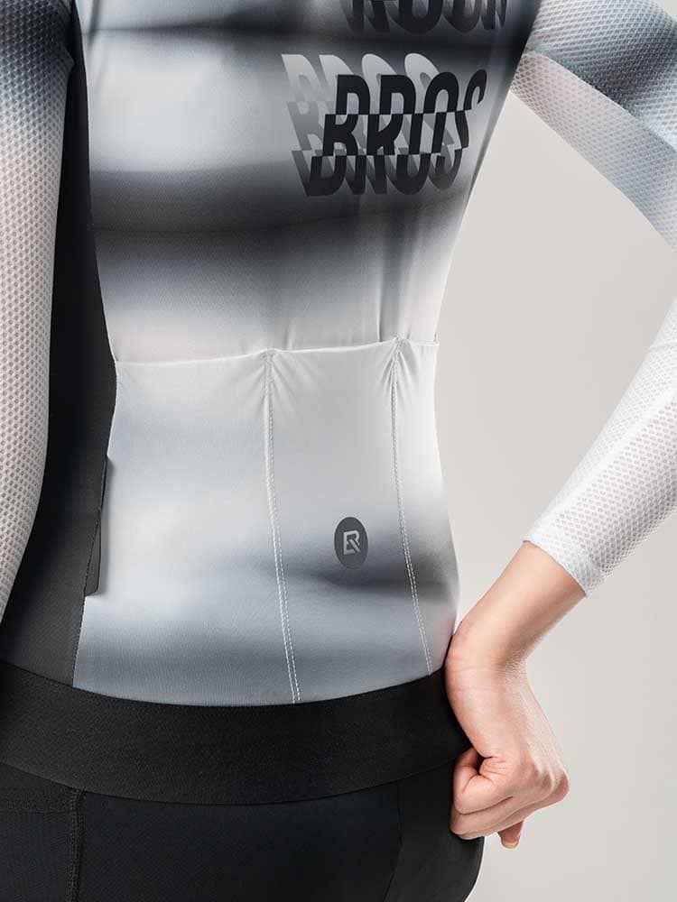 ROCKBROS Women's Mengdi Long Sleeve Cycling Jersey for Road and Commuter Rides