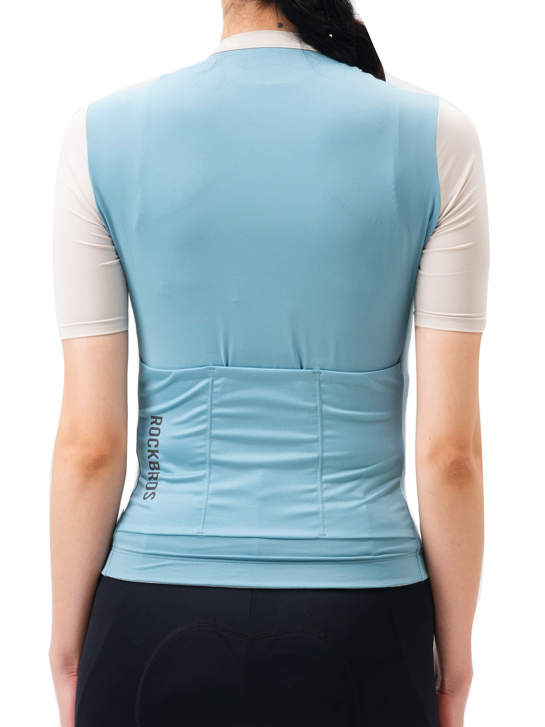 ROCKBROS Women's Morandi Color Cycling Jersey – Breathable, Stylish & Lightweight
#Color_Blue
