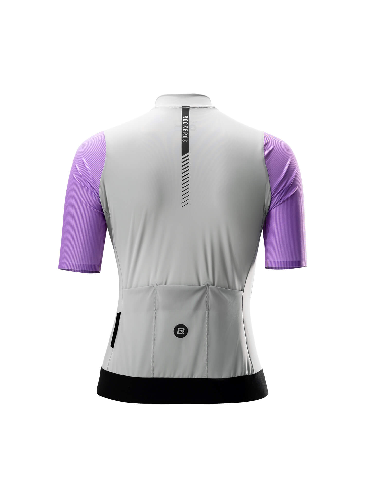ROCKBROS women's summer cycling jersey with breathable fabric
#Color_Greyish Purple