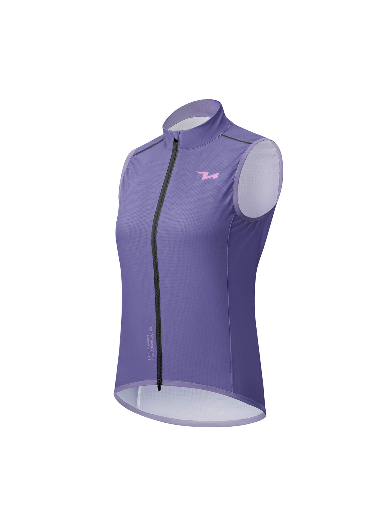 ROCKBROS Women's TVI Cycling Vest Windproof Lightweight Breathable Bike Jersey
#Color_Purple