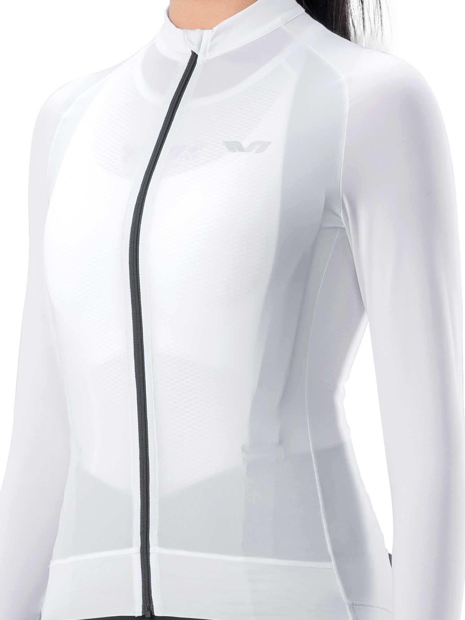 ROCKBROS women’s TVI lightweight cooling long-sleeve cycling jersey
#Color_White