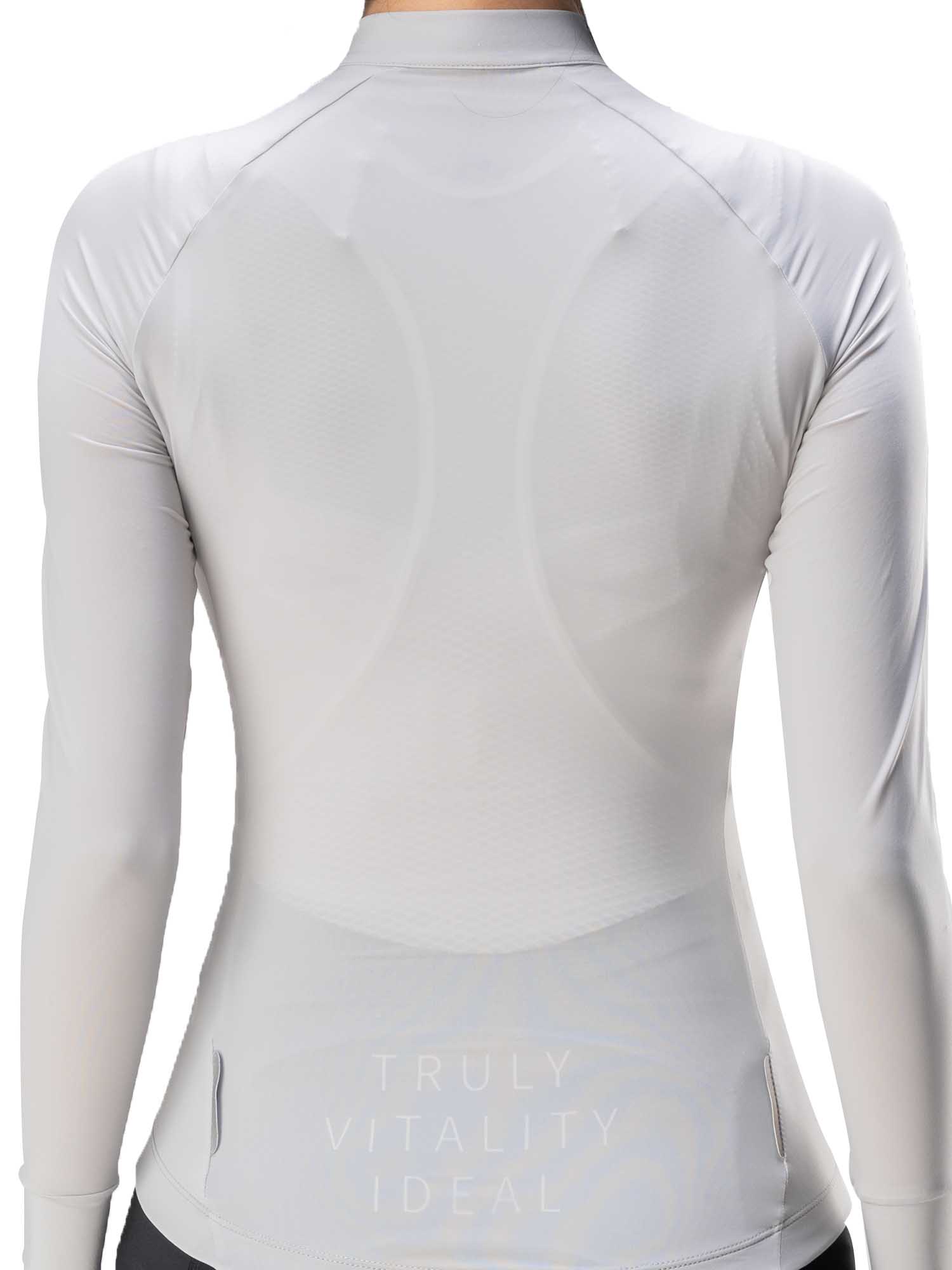 ROCKBROS women’s TVI lightweight cooling long-sleeve cycling jersey
#Color_Gray