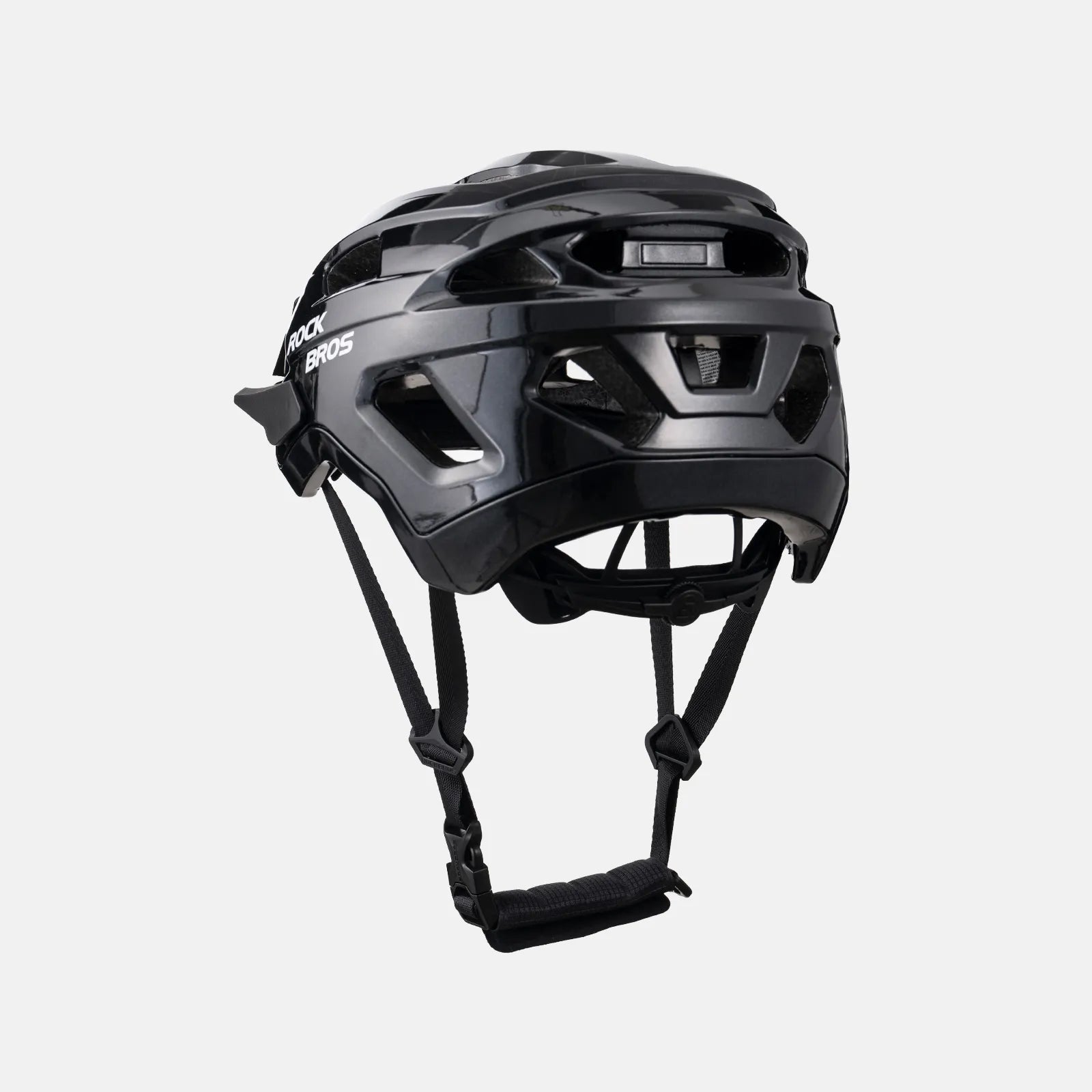 ROCKBROS Youth Cycling Helmet in Black for Road, Mountain, and E-Bike Riding
#Color_Black