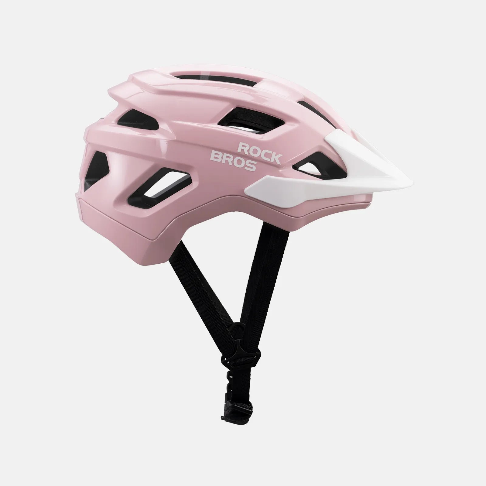 ROCKBROS Youth Cycling Helmet in Pink for Road, Mountain, and E-Bike Riding
#Color_Pink