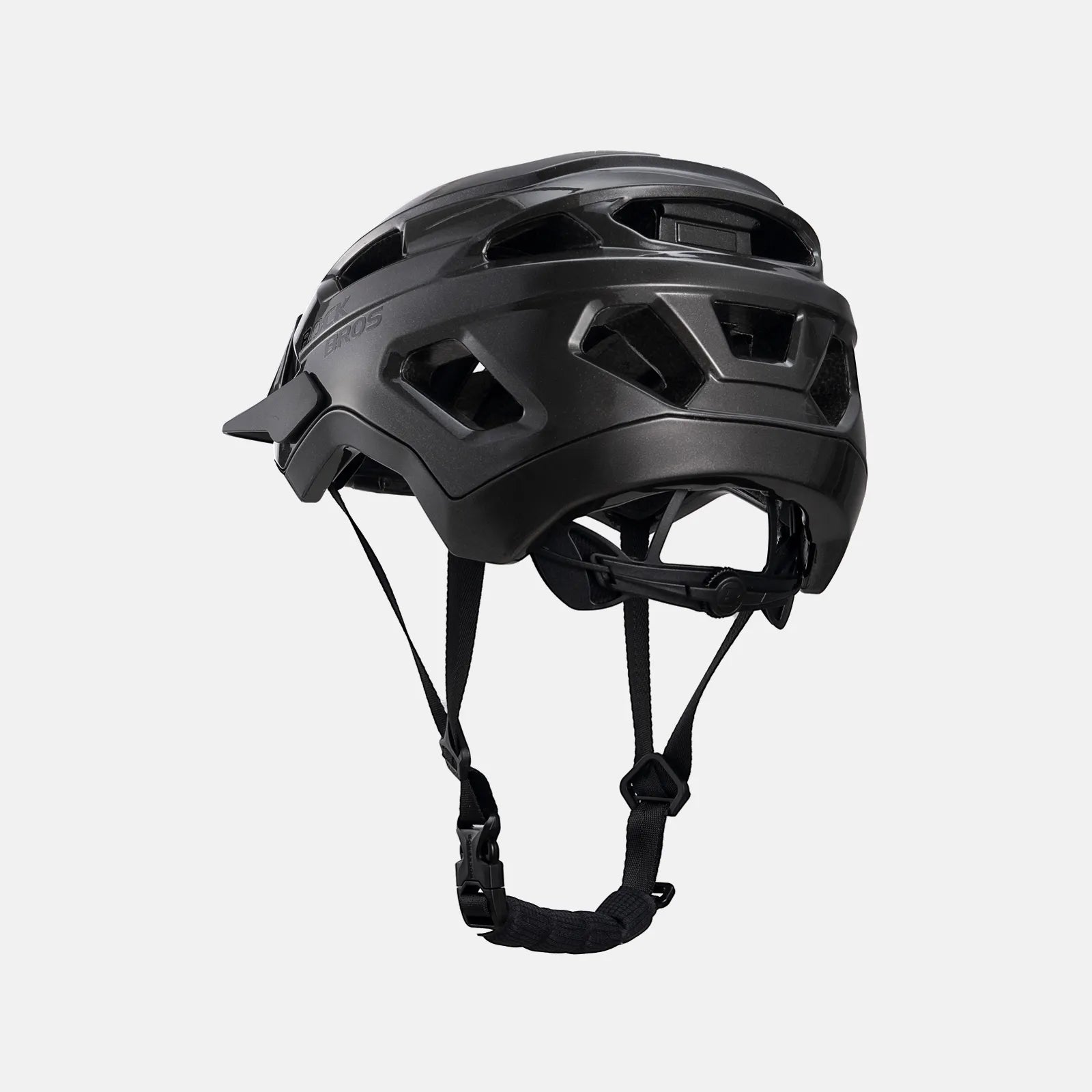ROCKBROS Youth Cycling Helmet in Titanium for Road, Mountain, and E-Bike Riding
#Color_Titanium